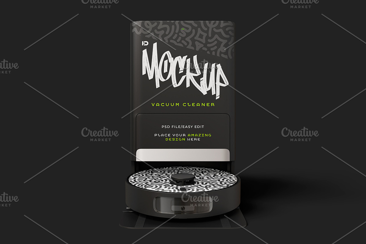 Vacuum Cleaner Mockup Set, a Wearable Device Mockup by ForgeDesign (Photo 5 of 6)