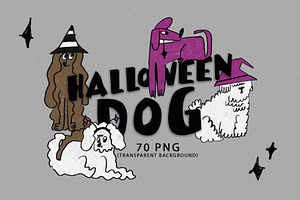 Halloween dog, an Animal Illustration by Aleks.Flaks