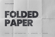 Folded Paper Textures Pack, a Texture Graphic by Gravito (Thumbnail 1 of 12)
