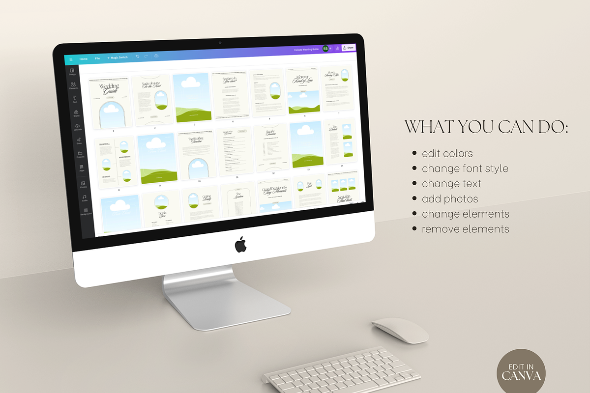 Wedding Photography Client Guide, a Marketing Template by Branding Babe Co. (Photo 9 of 9)