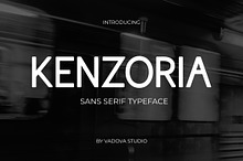 Kenzoria Modern Rounded Sans Serif