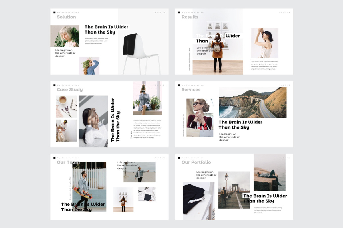 BUSINESS PLAN - Keynote Template, a Presentation Template by Shafura