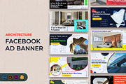 Architecture Facebook Ad Banners, a Social Media Template by 3djagan (Thumbnail 1 of 11)