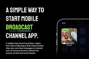 Broadcast Channels App UI Kit, an UI Kit Template by sythongnguyen777 (Thumbnail 2 of 7)