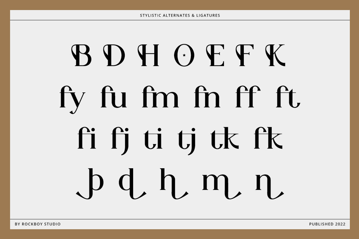 Featkiss - Modern Stylish, a Serif Font by RockboyStd (Photo 10 of 12)