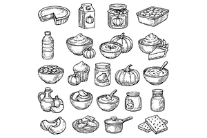Pumpkin Food and Autumn Harvest, an Object Graphic by RT Studio
