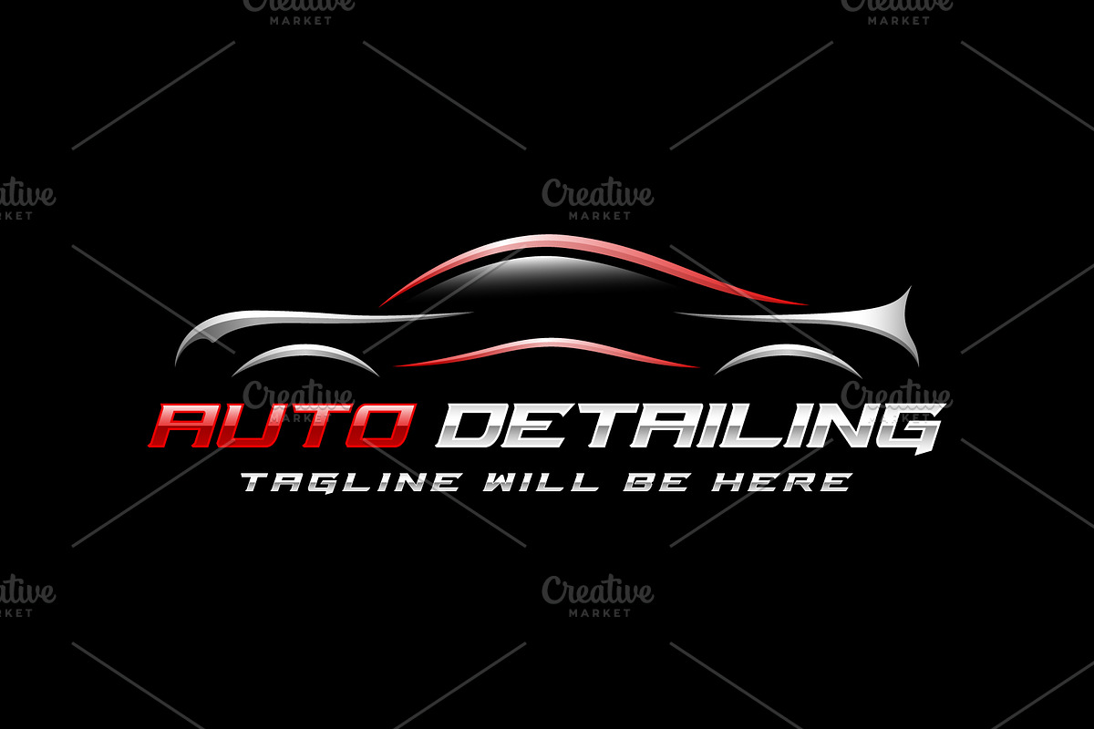 Auto Detailing Logo, Automotive Logo, a Branding & Logo Template by Nahid Hasan Nilim (Photo 2 of 7)