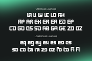 Forzon - Futuristic Display Typeface, a Sans Serif Font by Say Studio (Thumbnail 11 of 15)