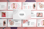 Clean Pink Google Slides, a Presentation Template by 33slides (Thumbnail 1 of 5)