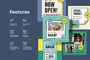 Paperetro - Social Media Templates, a Social Media Template by Surotype (Thumbnail 6 of 9)