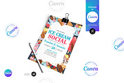 Ice Cream Social Flyer, a Flyer Template by Aam360 (Thumbnail 2 of 3)