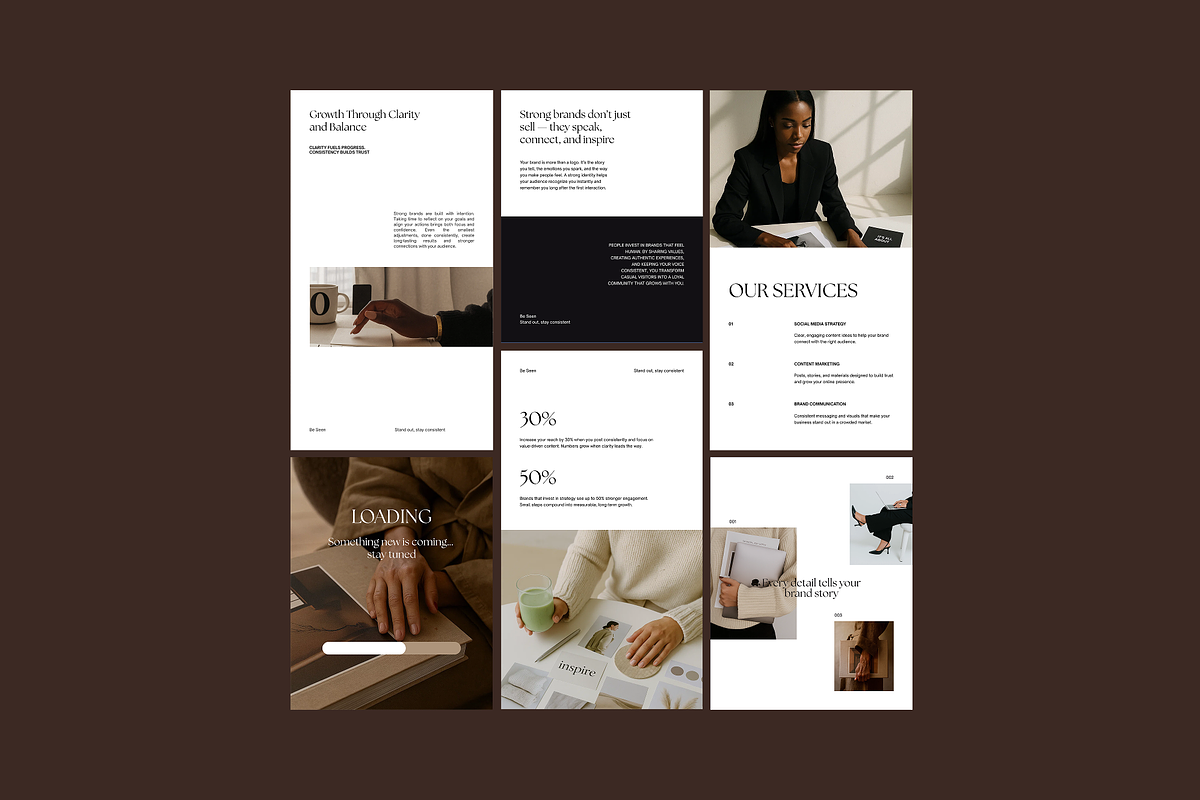 60 Luxury Social Media Templates, a Social Media Template by AnaGrids (Photo 8 of 11)
