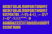Bruon Condensed Sans Font, a Sans Serif Font by Artiveko (Thumbnail 2 of 7)