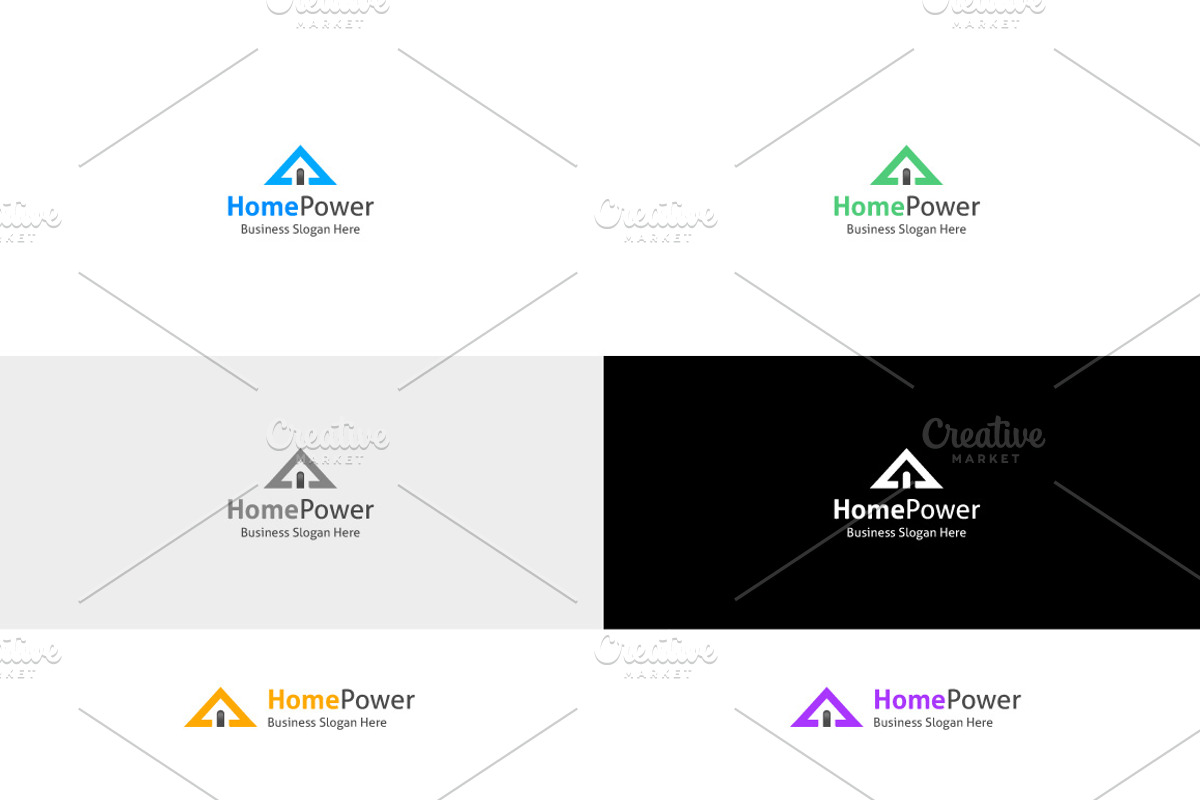 Home Power Style Logo, a Branding & Logo Template by BdThemes