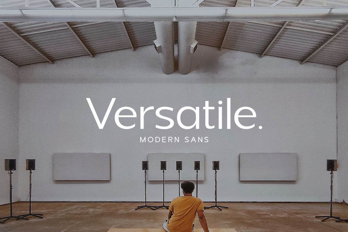 VERSATILE | Geometric Family, a Sans Serif Font by InkwellTypeCo (Photo 18 of 19)