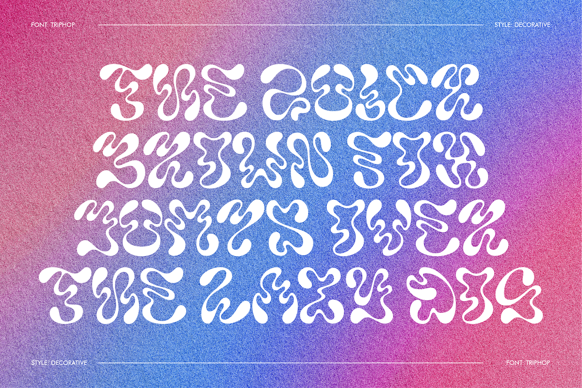 TRIPHOP, a Symbol Font by RedyStudio (Photo 6 of 10)