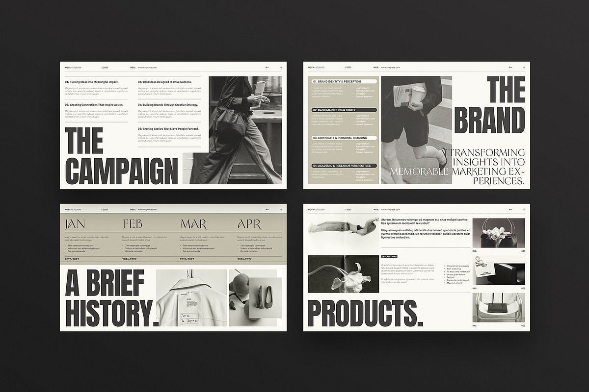 Creative Brief Campaign Presentation, a Presentation Template by Studio Monova (Photo 9 of 13)