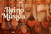 Kalimb - Retro Serif Typeface, a Serif Font by Bentype Studio (Thumbnail 3 of 7)