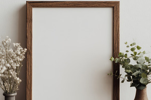 Mockup frame with wedding, a Background Photo by Virgo Studio