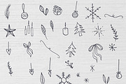 Boho Winter | Wraths & Ornaments, an Object Graphic by Caby (Thumbnail 5 of 5)