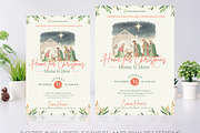 Retro Christmas Sunday Postcard, a Flyer Template by Godserv Designs (Thumbnail 5 of 15)