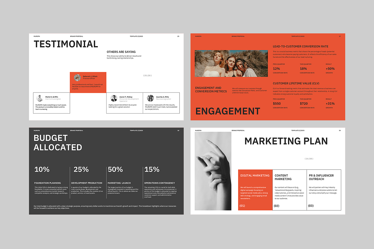 Muroph Brand Proposal- Powerpoint preview 5