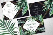 Tropical Midnight Wedding Suite, an Invitation Template by HannaSymo (Thumbnail 6 of 6)
