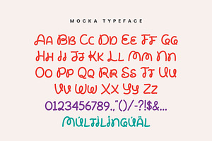 Mocka - Playful Ligature Font