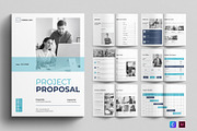 Project Proposal Template, a Brochure Template by E-Type (Thumbnail 1 of 7)