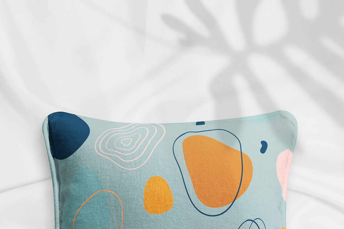 Linen Pillow 15x Mock-ups Set, a Household Mockup by Mocca Mockups Store (Photo 19 of 32)