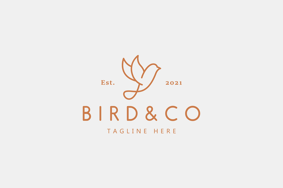 Dove Bird Fly Logo, a Branding & Logo Template by Signatoro (Photo 2 of 2)