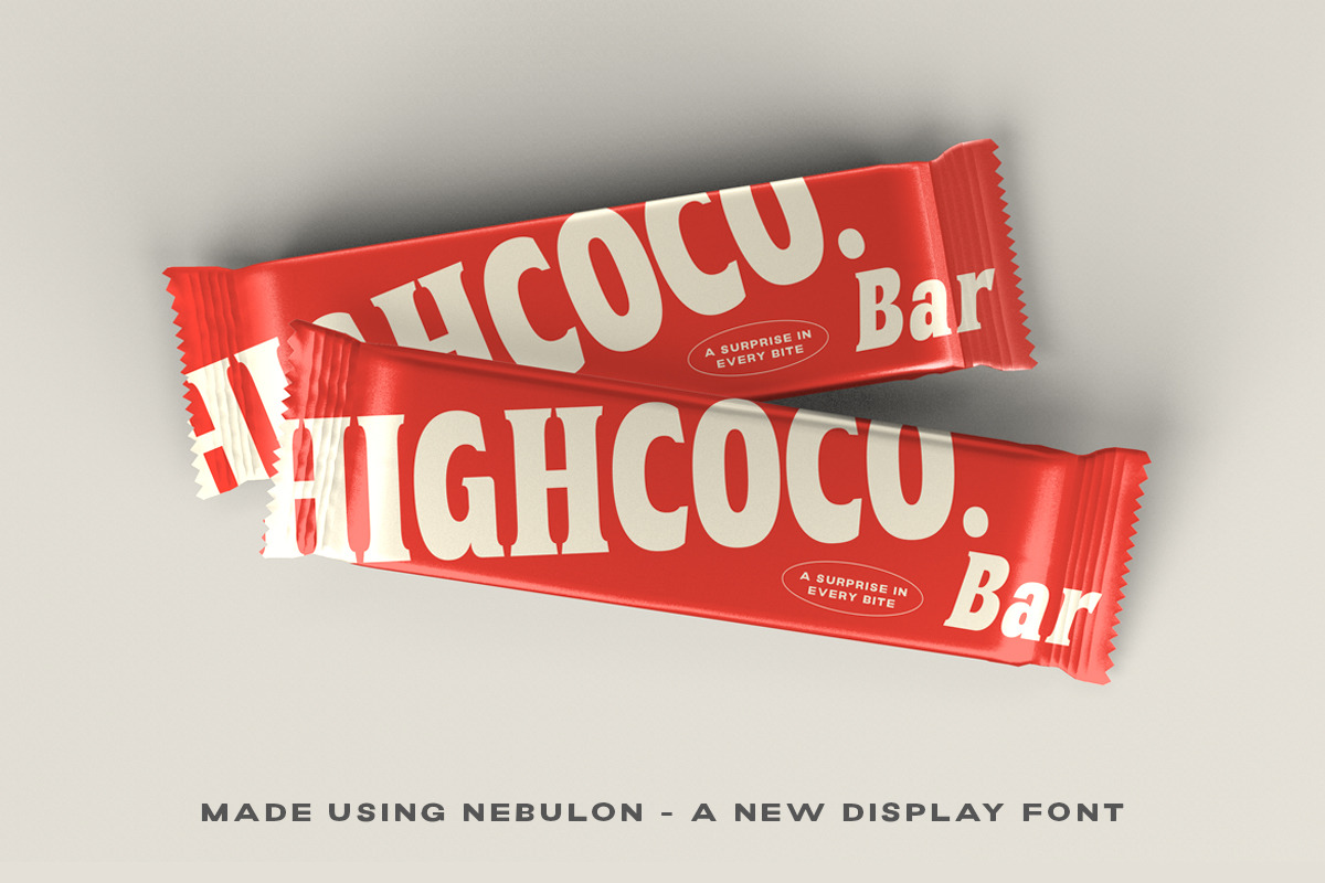 Nebulon - Bold Display Font, a Serif Font by Letterhend Studio (Photo 5 of 9)