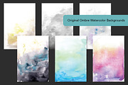 Essential Ombre Watercolor Bundle, a Texture Graphic by M. by mprintly (Thumbnail 2 of 10)