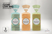 Clear Loaf/BreadBag Packaging Mockup, a Cups & Container Mockup by INCDesign (Thumbnail 7 of 10)