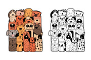Hand drawn big bundle with animals, an Animal Illustration by Alona Savchuk (Thumbnail 17 of 21)