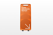 Floor Sign Mockup, a Product Mockup by SLAB! Design (Thumbnail 4 of 8)