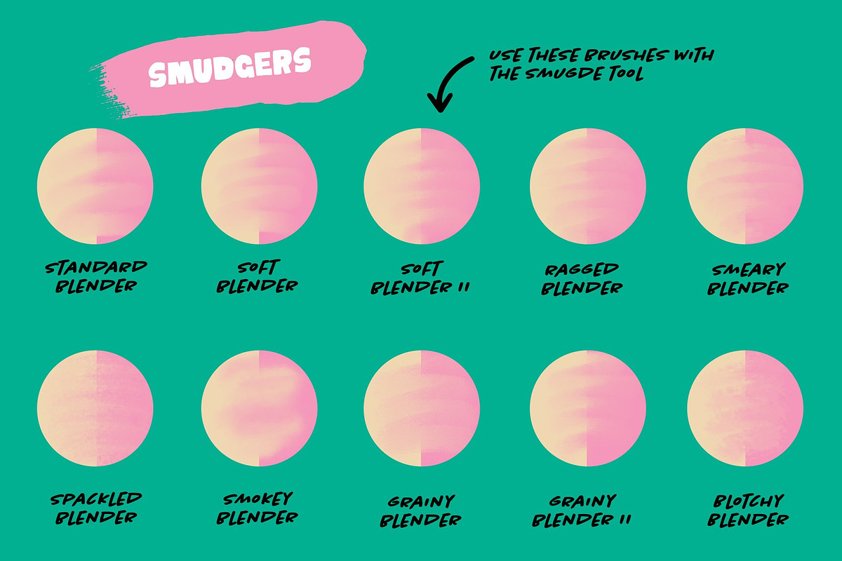 Flo’s Big Procreate Brush Box, a Brush Add-On by ArtwithFlo (Photo 11 of 35)