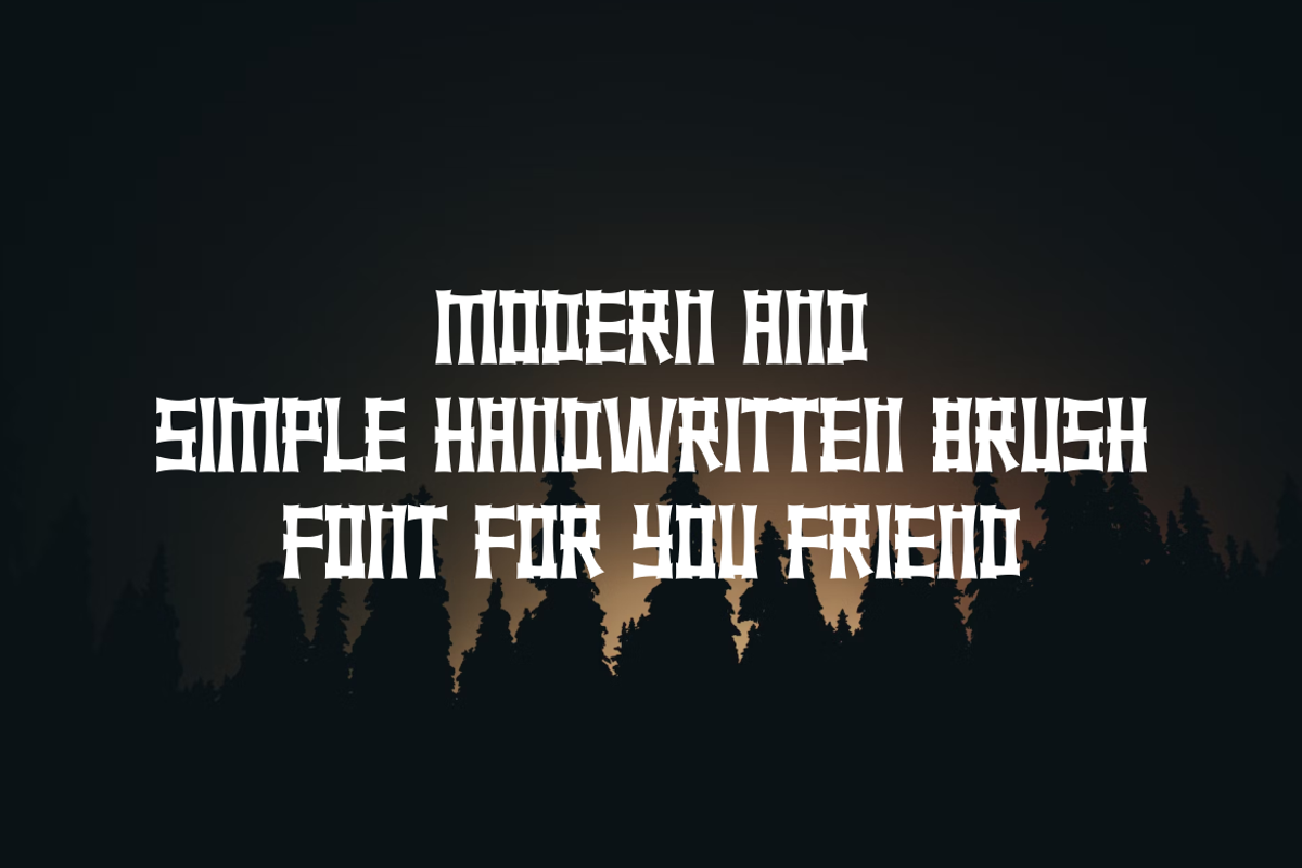 Monarchi - Font, a Handwritten Font by artchiles_design (Photo 2 of 5)