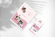 Squarespace 7.1 Theme: Feminine, a Landing Page Template by tinathetinybeana (Thumbnail 5 of 6)