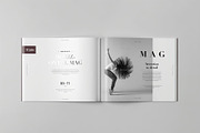 US Letter Horizontal Magazine Mockup, an Advertising Mockup by zippypixelstudio (Thumbnail 9 of 13)