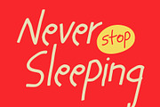 CS Bimbo – Messy Handwritten Font, a Handwritten Font by Craft Supply Co. (Thumbnail 2 of 8)