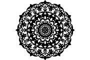 Black Ornate Mandala Designs, an Object Graphic by Designer_Momina (Thumbnail 4 of 10)