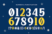Winter Glyph - Christmas Font, a Serif Font by Pekotype (Thumbnail 5 of 14)