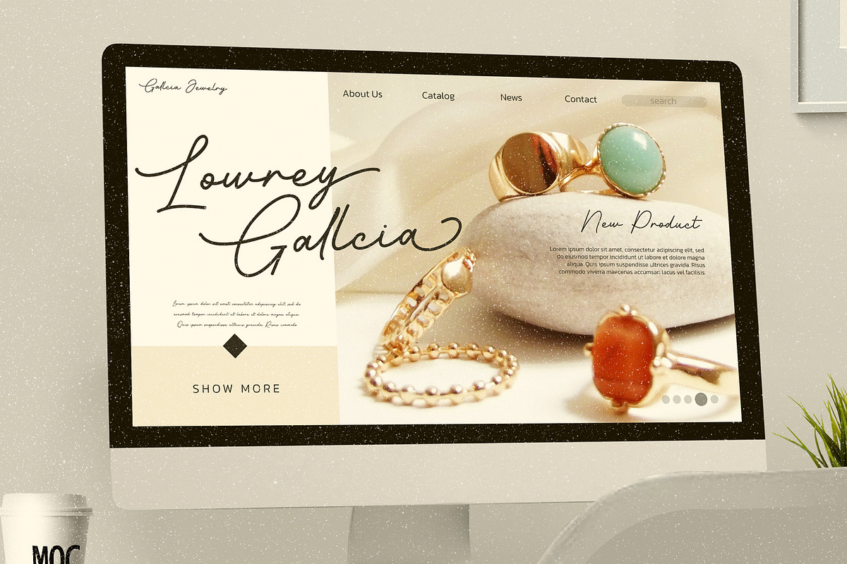 Barethelly Signature, a Script Font by Nathatype (Photo 6 of 10)