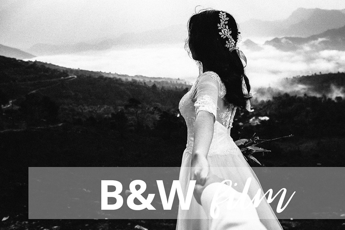 Black and White Film Presets preview 5