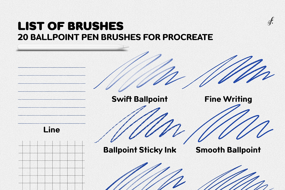Procreate Ballpoint Pen Brush