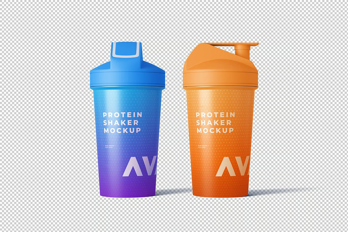 Protein Shaker Mockup, a Product Mockup by zpackcreative (Photo 4 of 4)