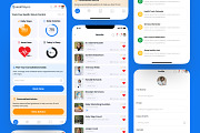 HealthSync App - Complete UI Kit, an UI Kit Template by UI Pixel (Thumbnail 7 of 11)