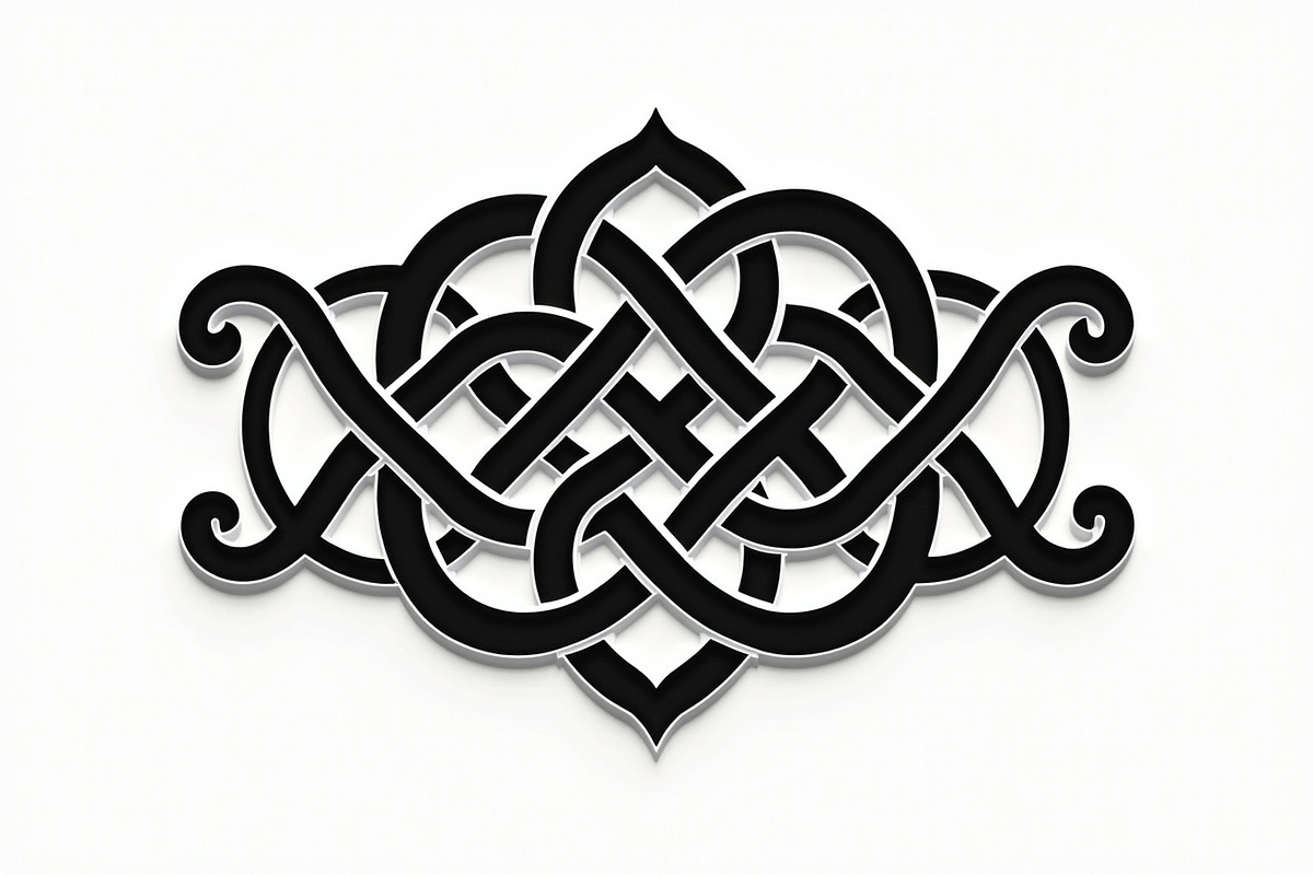 Celtic Tribal Tattoo Knot Bundle, an Illustration by hafijul (Photo 6 of 9)