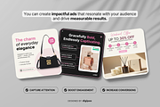 Ecommerce Meta Ad Templates Canva, a Social Media Template by DigiPax (Thumbnail 6 of 10)